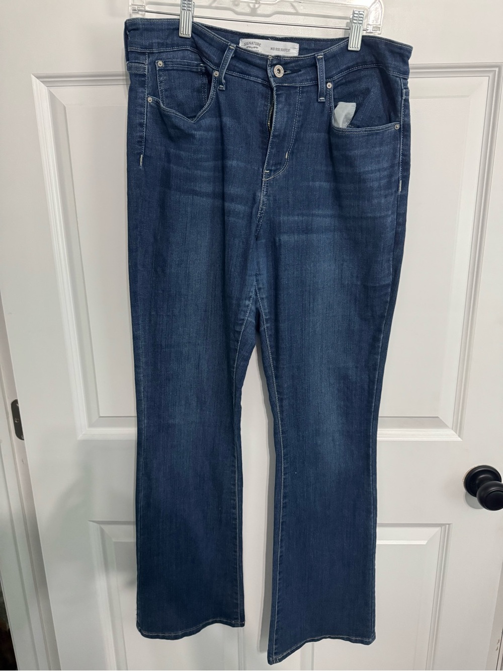 Dark Blue Women's Bootcut Jeans